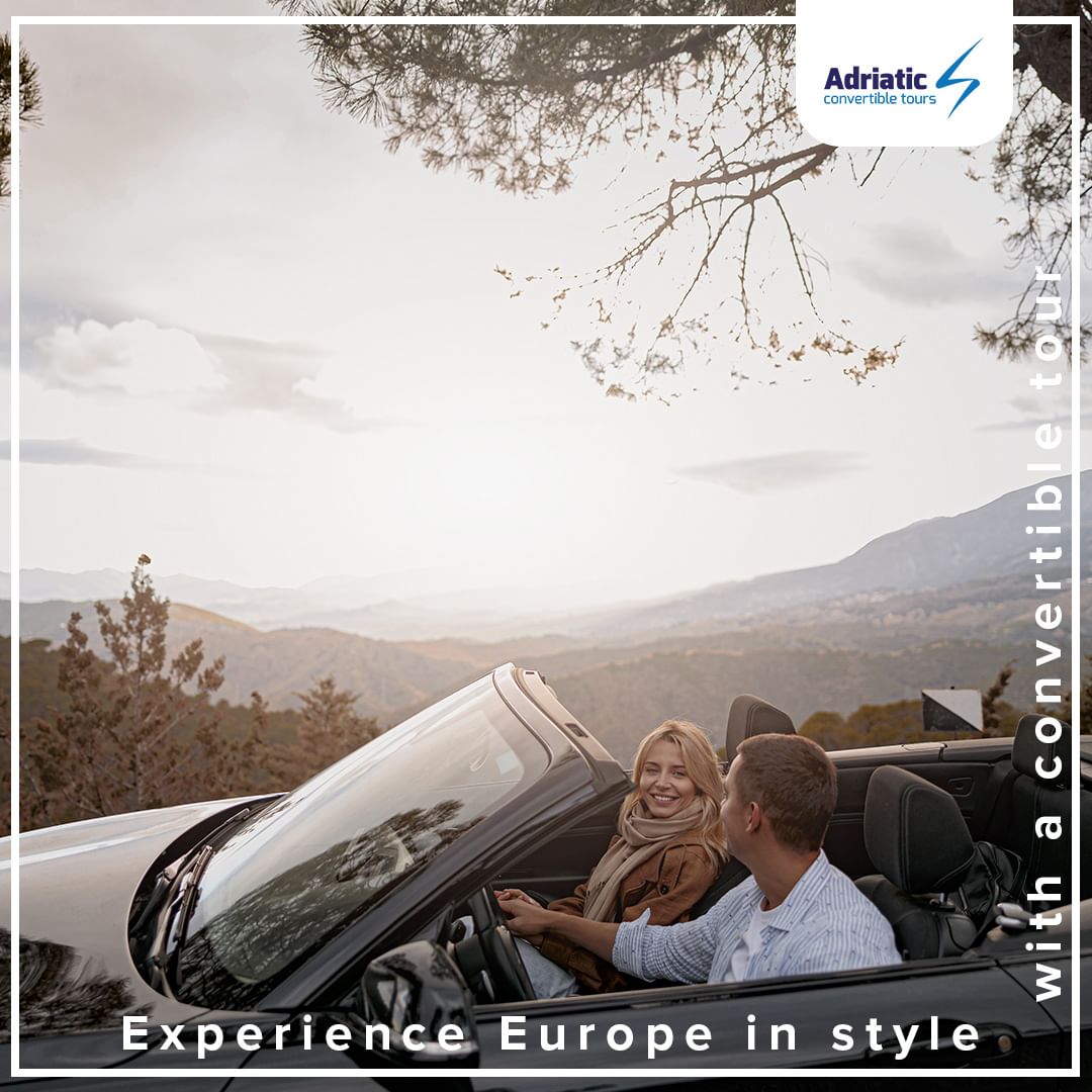 🏞️ 2024 Convertible Tours: Explore Europe with Us! 🚙

Attention couples and friends! Get ready to cruise through Europe's scenic wonders, discover charming towns, and embrace diverse cultures on our 2024 convertible tours. Limited availability, book now! 🌄🌟
.
.
#europe #tour #convertible #tourist #europetravel #europe_vacations #adriaticsea #traveleurope #adriatic #touristattraction #visiteurope #europeanstyle #discovereurope #europe_vacation #europeanarchitecture #europeanculture #convertibletours #adriaticconvertibletours #europeantours #travelinstyle #adventureawaits #convertibletours #roadtrips #travelmore #experiencelife #croatia #alps