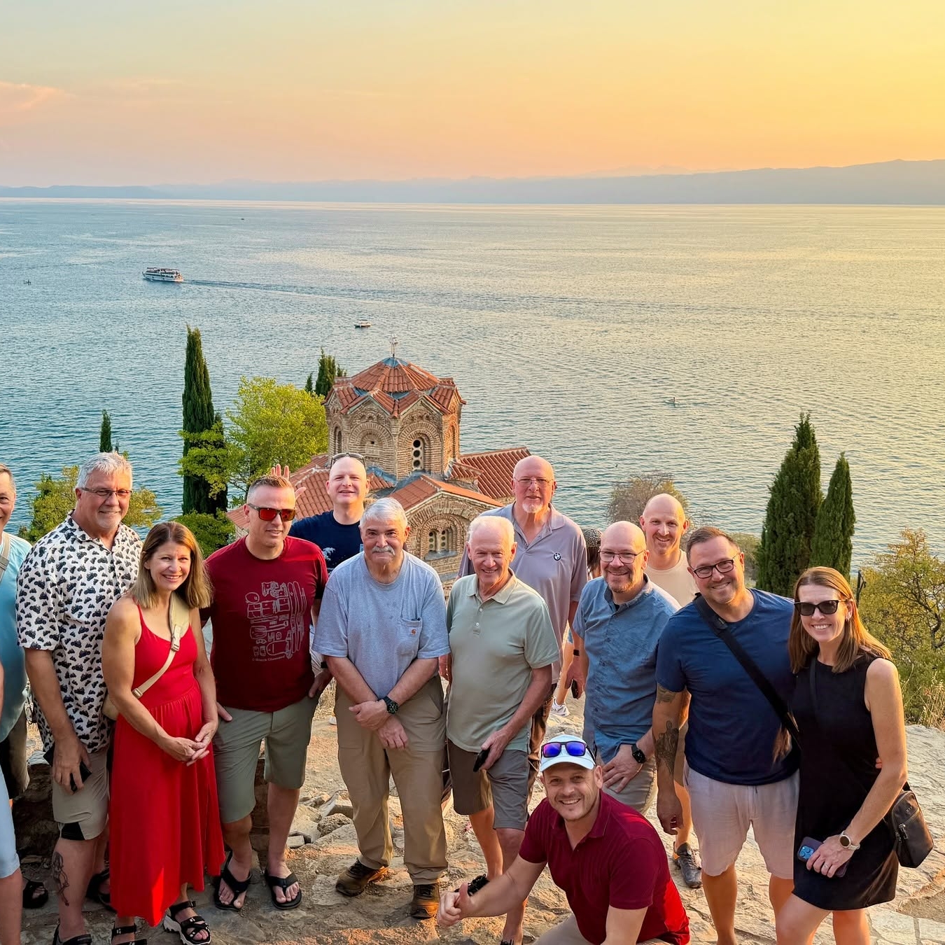 𝐈𝐧𝐭𝐫𝐢𝐠𝐮𝐢𝐧𝐠 𝐒𝐨𝐮𝐭𝐡𝐞𝐚𝐬𝐭 𝐄𝐮𝐫𝐨𝐩𝐞 - 𝐏𝐚𝐫𝐭 𝟐 🙌

🇷🇸 𝐒𝐞𝐫𝐛𝐢𝐚 | 🇧🇦 𝐁𝐨𝐬𝐧𝐢𝐚 & 𝐇𝐞𝐫𝐳𝐞𝐠𝐨𝐯𝐢𝐧𝐚 | 🇲🇰 𝐌𝐚𝐜𝐞𝐝𝐨𝐧𝐢𝐚 | 🇲🇪 𝐌𝐨𝐧𝐭𝐞𝐧𝐞𝐠𝐫𝐨 | 🇦🇱 𝐀𝐥𝐛𝐚𝐧𝐢𝐚

Second part of the trip took us from Macedonia to Albania, Kosovo and back to Serbia where we finished the tour in Belgrade.

🏍️🍇In Macedonia, we passed tractors carrying freshly harvested grapes, a lovely glimpse of local life during the grape harvest season. 🍇🚜

During our rest day in Sarand&euml;, we decided to make the most of being so close to Greece and took a little day trip across the border. Of course, we couldn't miss the chance to try the famous Greek gyros pita! 🇬🇷🥙😋

Kosovo welcomed us with a relaxed afternoon, followed by a lovely dinner in the charming old town. A perfect way to enjoy the local atmosphere and hospitality. 🇽🇰🍷

Before heading back to Belgrade, we made one more stop in Zlatibor. Known for its skiing and hiking, this beautiful mountain region also treated us to some spectacular riding roads and scenery. 🏔️🛣️

And then came the final moment, raising our glasses to an unforgettable tour and enjoying one last farewell dinner together. 🥂🍽️

It was a real pleasure sharing this adventure with such a fantastic group of riders. Amazing roads, great company, endless laughs, and memories that will stay with us for a long time!

What a ride, what a group, and what an unforgettable 𝐈𝐧𝐭𝐫𝐢𝐠𝐮𝐢𝐧𝐠 𝐒𝐨𝐮𝐭𝐡𝐞𝐚𝐬𝐭 𝐄𝐮𝐫𝐨𝐩𝐞 𝐌𝐨𝐭𝐨 𝐓𝐨𝐮𝐫 ❤️🏍️🌍

#adriaticmototours #rideroadslesstravelled #intriguingsoutheasteuropemototour