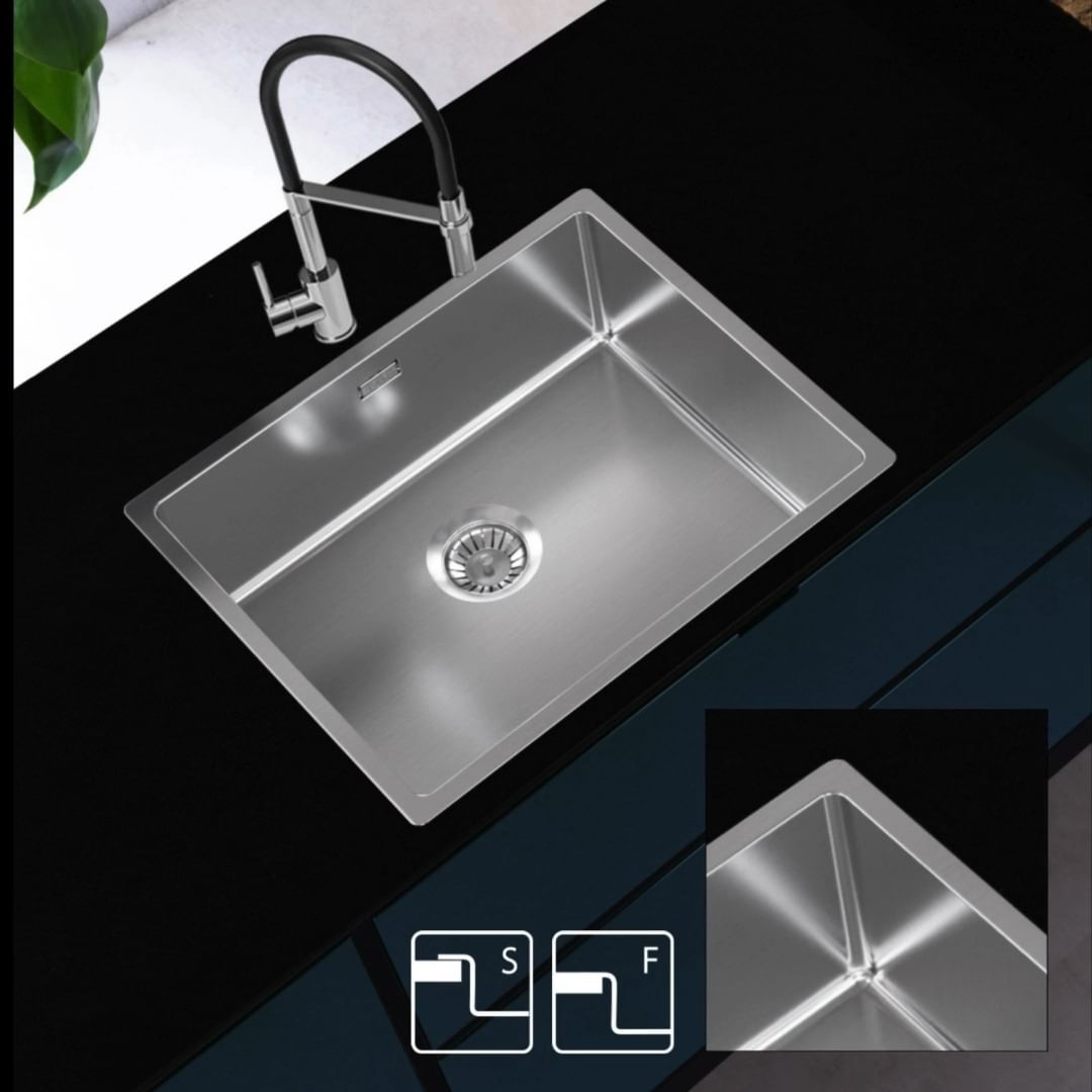 The new NOX sinks offer three installation methods: Flush mount (F), Flat mount (S), Undermount (U).

Which one would you choose?