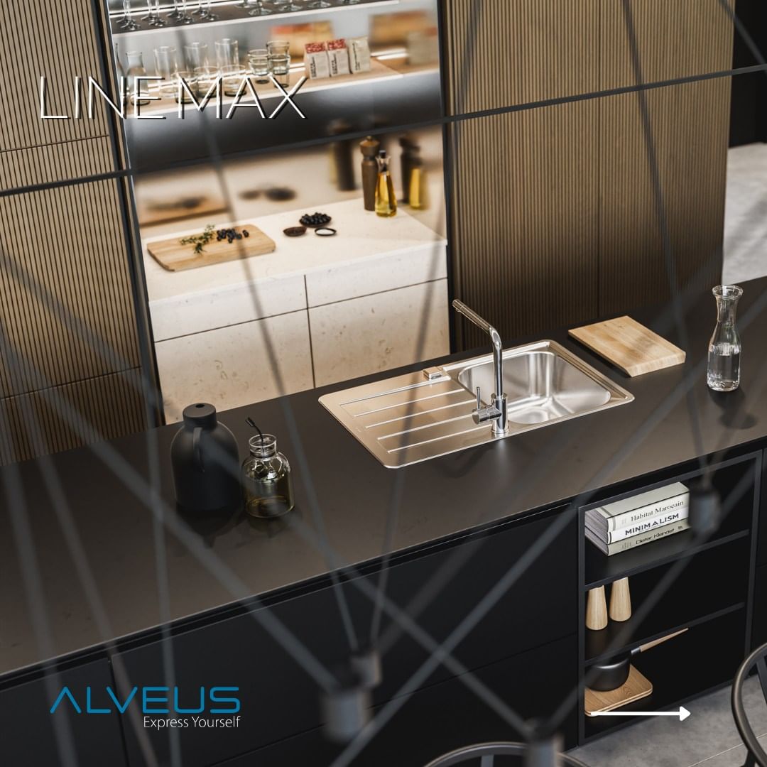 Stainless steel is an icon of durability and environmental protection, as it has a long lifespan and can be 100% recycled after use. 

One of the popular families of stainless steel sinks is Line Max.

Line Max sinks are made with advanced technology.
Clean lines are connected in a refined design that will blend perfectly with any kitchen style. 

#alveuskitchensinks #alveusdesign #style #stainlesssteel #designideas #interiordesign #kitchensink #kitchenideas #design #faucet #moderndesign #kitchendesignideas #kitchenstyle #kitchen #kitchendecor #pipa #kitcheninspiration #kitcheninterior #pomivalnik #kuhinja #cleaning #kitchentrends #alveusfromslovenia #perfectforthekitchen #čiščenje #dom #urejanjedoma #novakuhinja