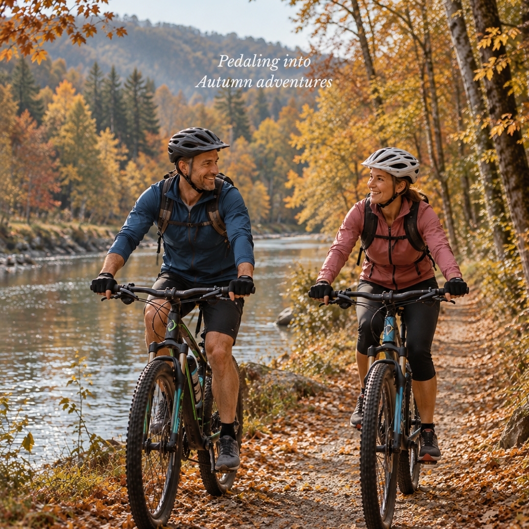 Autumn adventures on two wheels. 🍂🚲

Explore the beauty of the season, follow the scenic trails along the Drava River and return to the warmth of your cozy glamping hideaway.

A little adventure, a little relaxation. The perfect autumn balance. 🤎