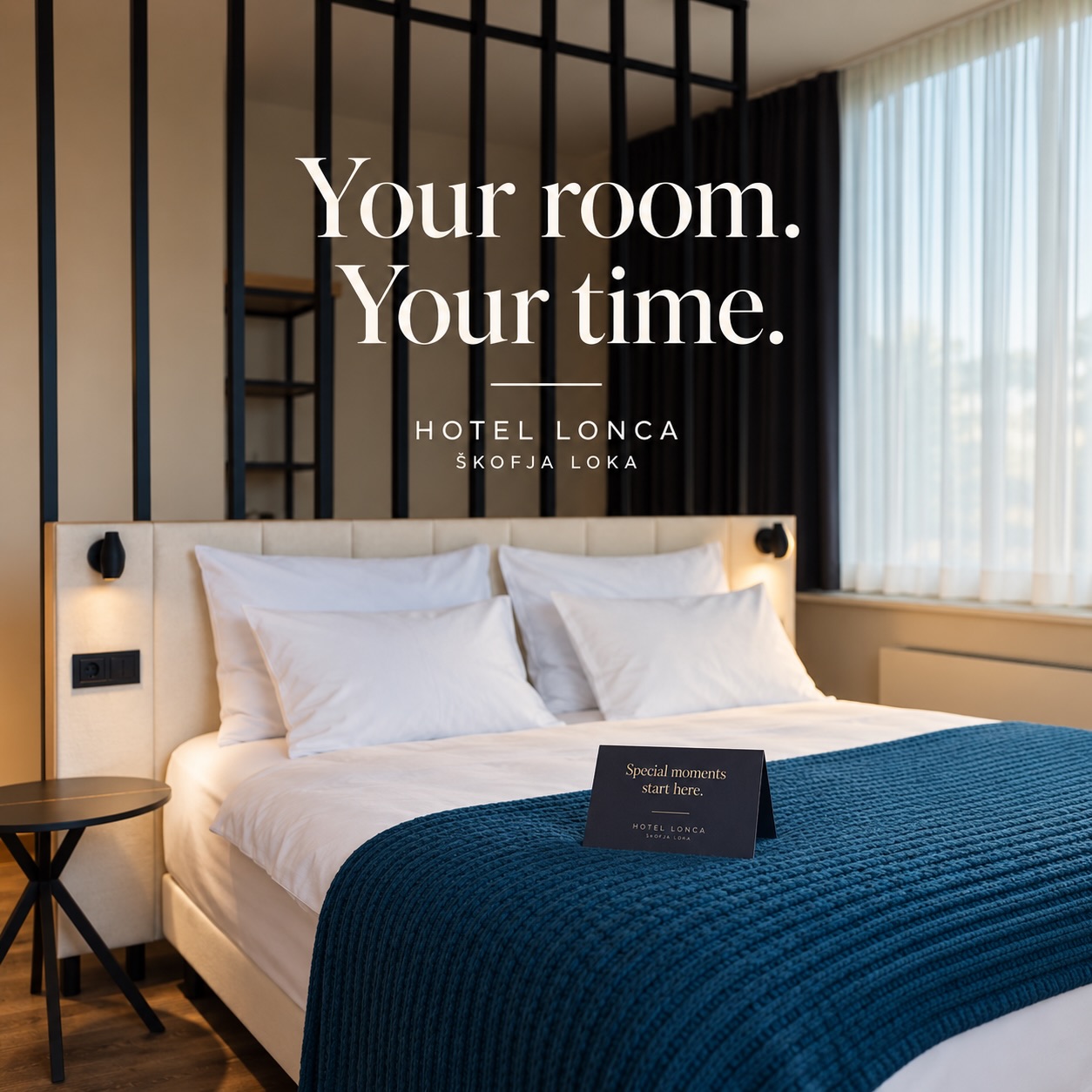 Vaša soba. Vaš čas. 🤍
Prostor za počitek, počasna jutra in trenutke samo zase. Dobrodošli v Hotelu Lonca, v srcu Škofje Loke.

—————————————————————————————————

Your room. Your time. 🤍
A place for rest, slow mornings and moments of your own. Welcome to Hotel Lonca, in the heart of Škofja Loka.

#HotelLonca #SkofjaLoka #VisitSlovenia #Slovenia #BoutiqueStay