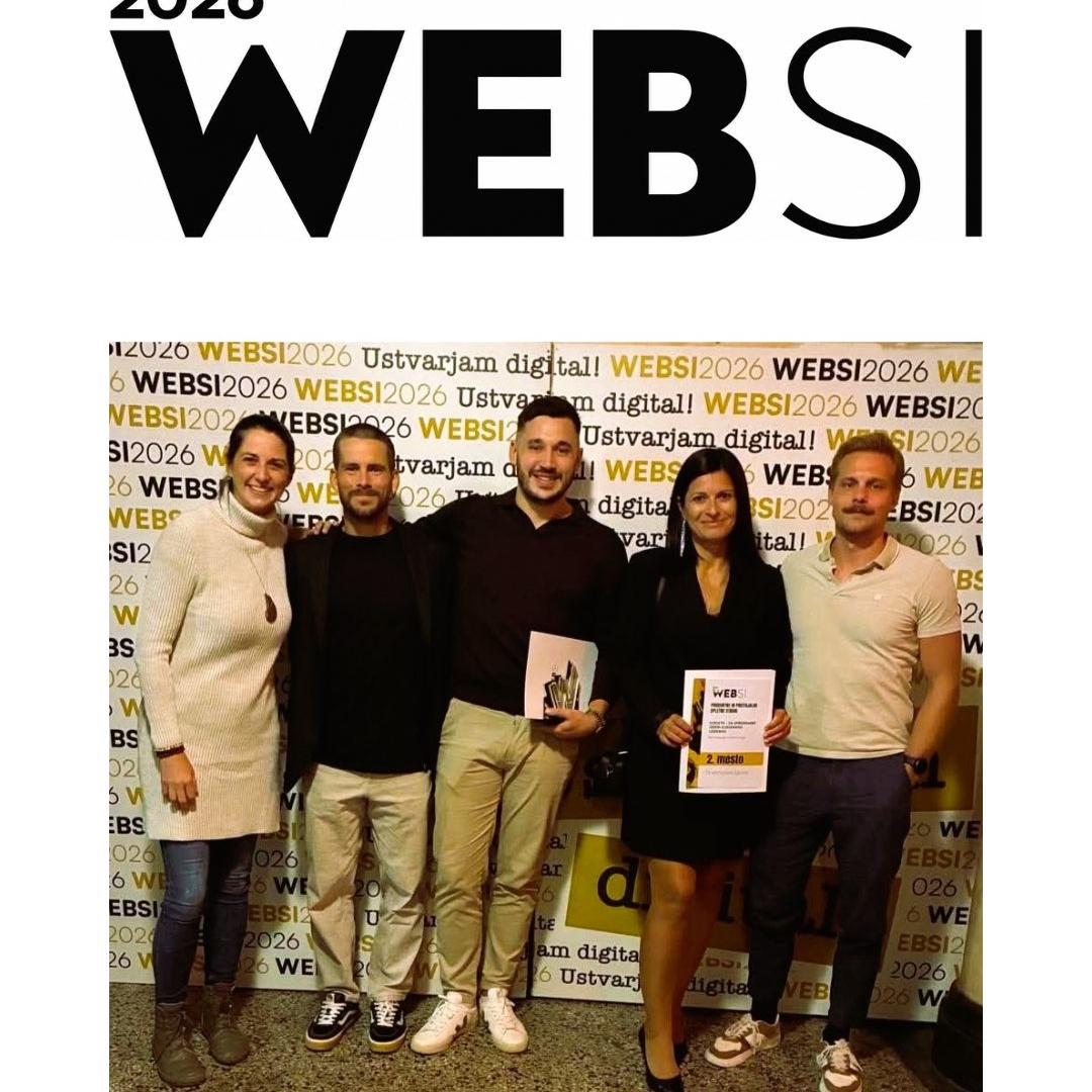 S projektom ´Cockta – Za spremembo izberi slovensko legendo´ smo na letošnjih nagradah WEBSI osvojili 2. mesto v kategoriji Produktne in pristajalne ter spletne strani, namenjene osebnostim. 🥈

Projekt je nastal v sodelovanju z @cockta & @drom.agency ter združuje digitalno izkušnjo, predstavitev slovenskih legend in značilen Cocktin pogled na spremembe.

V Spletni postaji smo ponosni, da je naše delo prepoznala tudi stroka I @websi_digitalni_presezki. 👏

Hvala ekipi, naročniku in partnerju za zaupanje ter odlično sodelovanje!

#websidan2026 #websi2026 #digital #cockta #spletnapostaja